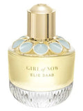 Elie Saab Girl of Now perfume bottle on white background