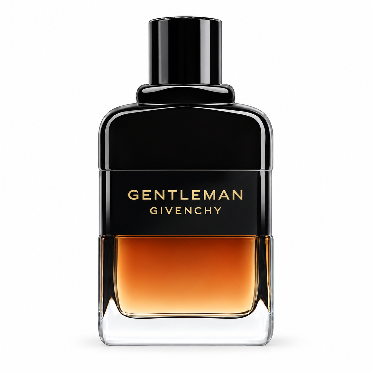 Givenchy Gentleman Reserve Privee perfume bottle on white background
